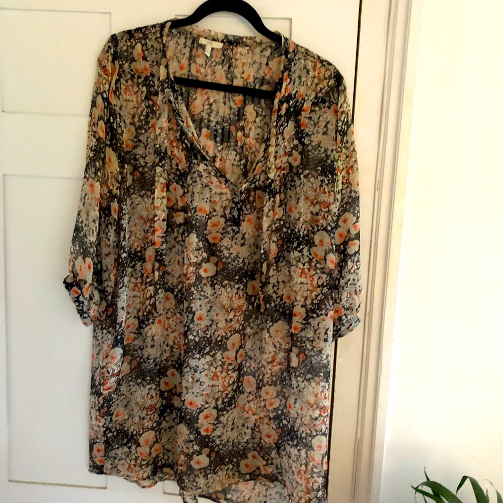 Joie Sheer long top